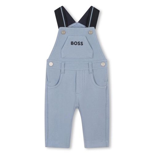 BOSS Striped Strap Overalls 6M - 18M